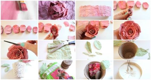 Поэтапная инструкция как сделать из бумаги розу